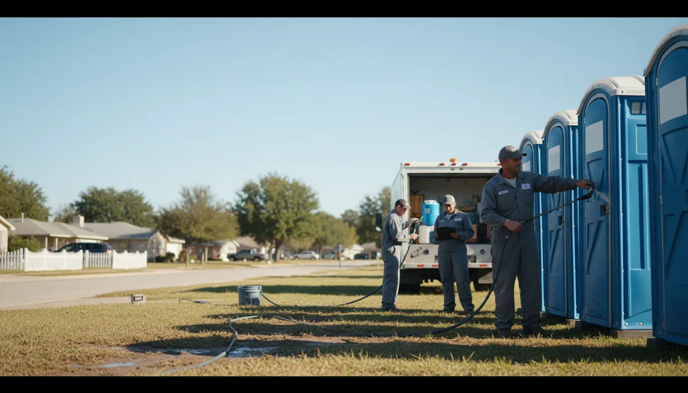 Long-Term Portable Toilet Rental in Buffalo, OK near me